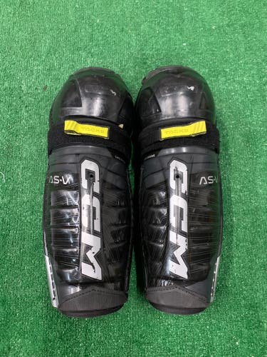 Senior CCM Tacks AS-V Shin Pads 13" (Used)