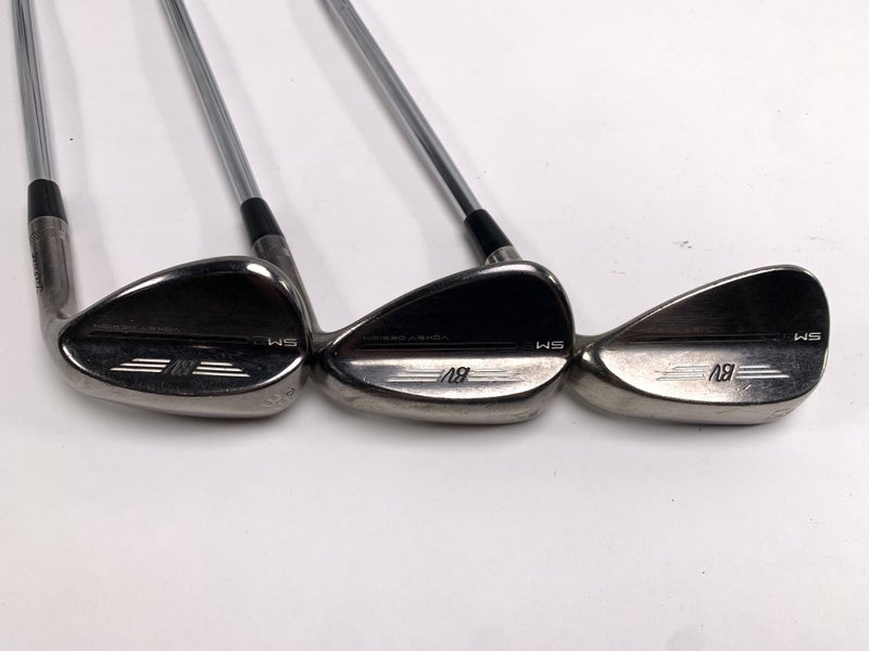 Titleist Vokey SM9 Brushed Steel Wedge Set 50* 8 | 54* 10 | 58* 12 Wedge Mens RH