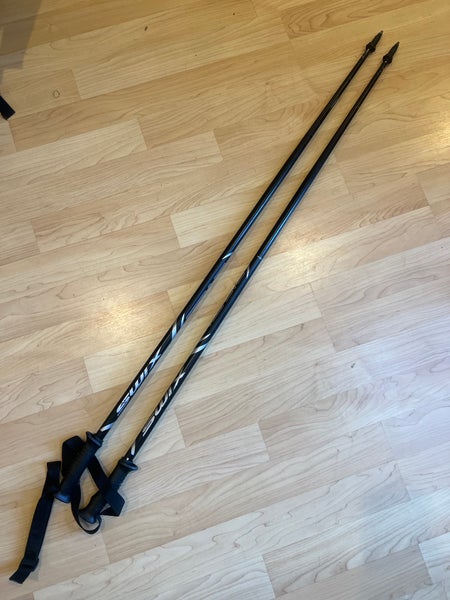 50in (125cm) Swix Techlite Ski Poles (Used)