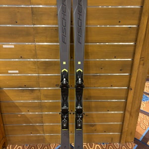 New 2023 Fischer RC One 74 skis with bindings 174cm