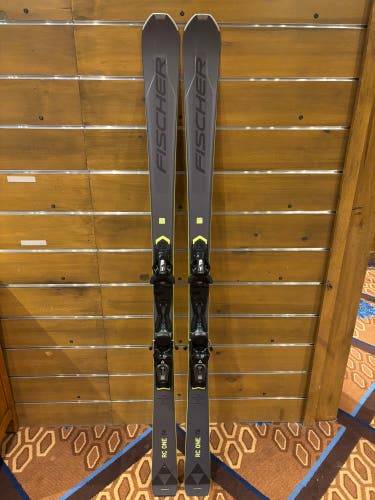 New 2023 Fischer RC One 74 skis with bindings 174cm