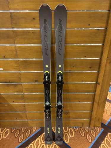 New 2023 Fischer RC One 74 skis with bindings 160cm
