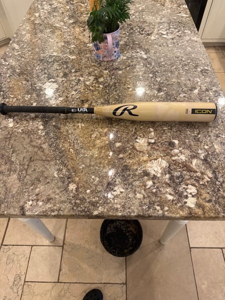 2025 Rawlings Icon Composite USSSA Certified Bat (-8) 22 oz 30" (Used)