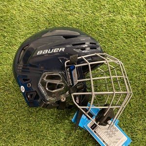 Blue Medium Bauer Re-Akt 85 Helmet (New)