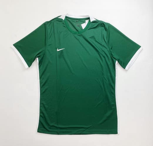 Nike US Short Sleeve Challenge IV Soccer Jersey Men's Large Green White DH8003