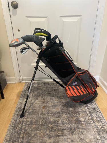Junior US Kids Golf Clubs (Full Set) Right Handed Regular Flex (Used)