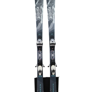Used 2022 Nordica Alldrive W 74 Skis (156cm) w/ Marker 10 Bindings
