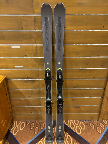 New 2023 Fischer RC One 74 skis with bindings 167cm
