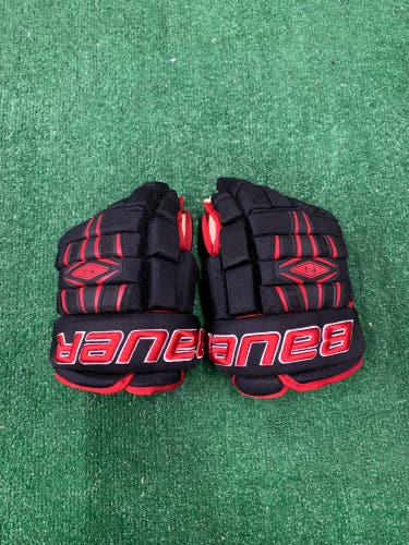 Black Senior Bauer Nexus 800 Gloves 13" Pro Stock (Used)