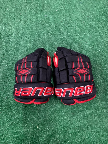 Black Senior Bauer Nexus 800 Gloves 13" Pro Stock (Used)