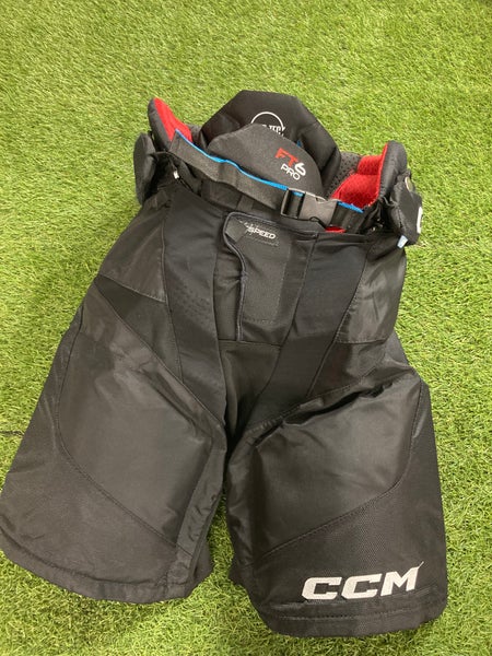 Black Senior Medium CCM Jetspeed FT6 Pro Hockey Pants (Used)
