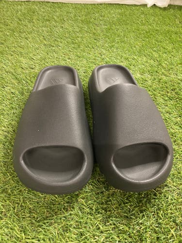 Black Men's Size M 10.0 Adult Adidas Yeezy Sandals (New)