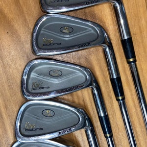 Cobra King Oversize Right Handed Iron Set Stiff Flex 5 Pieces #4,7,8,9,PW