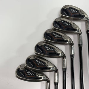 Callaway FT i-Brid Iron Set 7-PW+SW+LW 75g Regular Graphite Mens RH