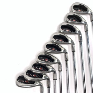 Callaway Big Bertha 2002 Iron Set 4-PW+GW+SW Uniflex Steel Mens RH
