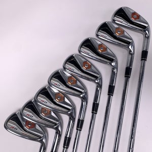 TaylorMade R11 Iron Set 4-PW+GW KBS 90g Stiff Steel Mens RH
