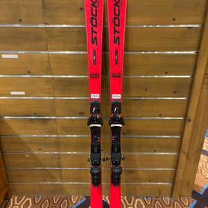 2025 Stockli Laser GS skis with Integrated Salomon Bindings 168cm
