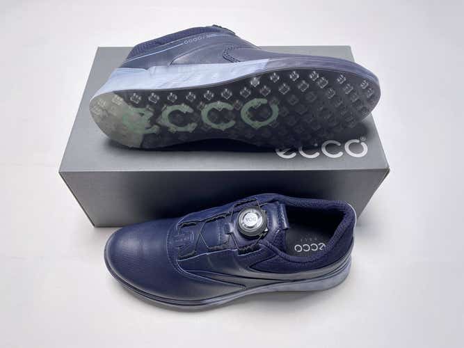 ECCO Golf S-Three Golf Shoes Night Sky Navy Blue Women's SZ 7 (102973 01303)