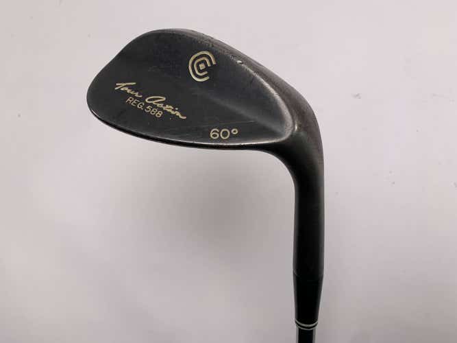 Cleveland 588 Black Melonite Lob Wedge LW 60* Dynamic Gold Wedge Steel Mens RH