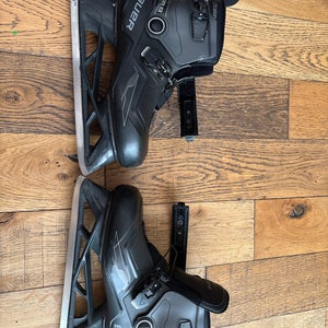 2024 Bauer Konekt 2 Hockey Goalie Skates Regular Width Pro Stock 9 (Used)