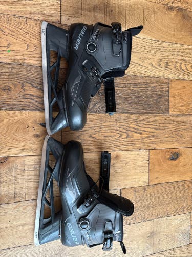 2024 Bauer Konekt 2 Hockey Goalie Skates Regular Width Pro Stock 9 (Used)