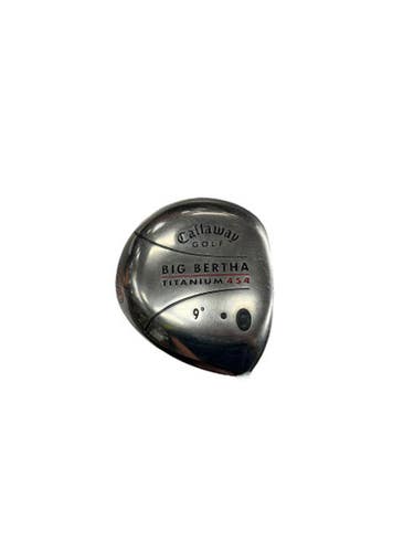 Used Callaway BIG BERTHA TIT 454 Mens Driver RH 9.0 Degree 11833-S000165537