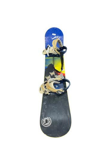 Used Dakine KEMPER SUNSET SET Mens Board/Bindings Yellow 160 cm 11833-S000165512