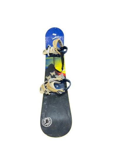 Used Dakine KEMPER SUNSET SET Mens Board/Bindings Yellow 160 cm 11833-S000165512