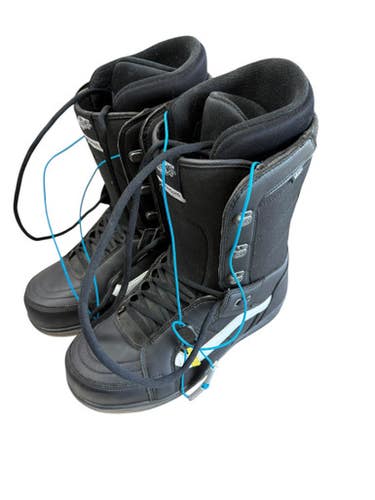 Used Vans HI STANDARD Mens Snowboard Boots Black Senior 13 11833-S000165511