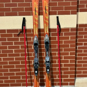 Men's Atomic Beta Ride 10 170 cm All Mountain Skis With Bindings (Used)