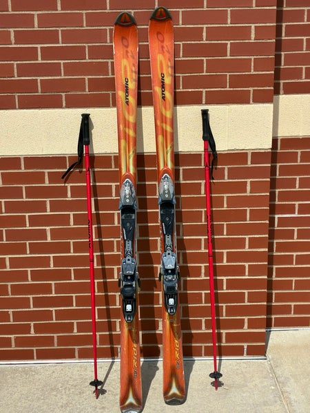 Men's Atomic Beta Ride 10 170 cm All Mountain Skis With Bindings (Used)