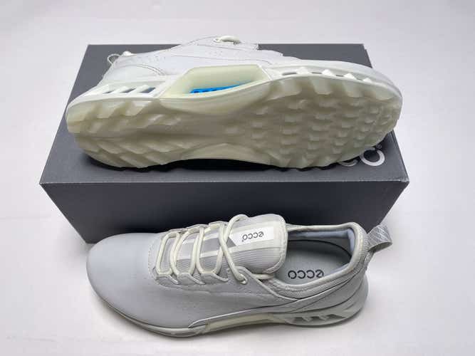 ECCO Golf Biom C4 Golf Shoes White Blue Women's SZ 7 (130903 01007)