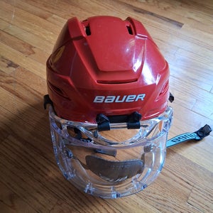 Medium Senior Bauer IMS 11.0 Helmet Combo (Used)