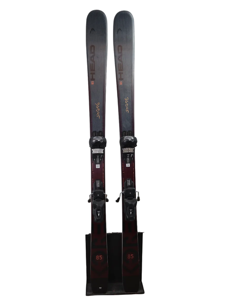 Used 2021 Head Kore 85 Skis (163cm) w/ Attack 11 Bindings