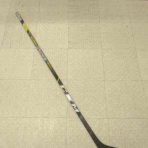 Intermediate CCM Super Tacks Team Right Handed Hockey Stick, 65 flex, multiple curves (New)