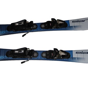 NEW 2026  Elan Maxx Kid's Skis 80cm  blue with EL 4.5 GW adjustable Bindings on skis