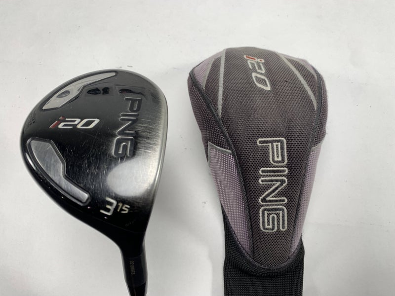 Ping i20 3 Fairway Wood 15* TFC 707 F Stiff Graphite Mens RH HC