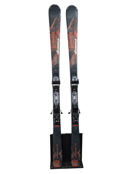 Used 2022 Nordica Alldrive 74 Skis (168cm) w/ Marker 10 Bindings