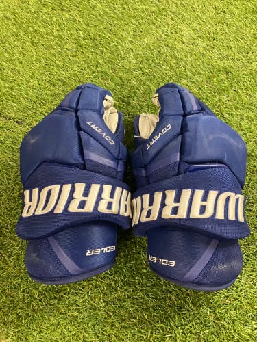 Blue Senior Warrior Covert Pro Gloves 14" (Used)