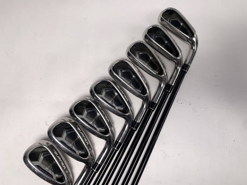 TaylorMade Burner Superlaunch Iron Set 4-PW+GW REAX 50g Ladies RH