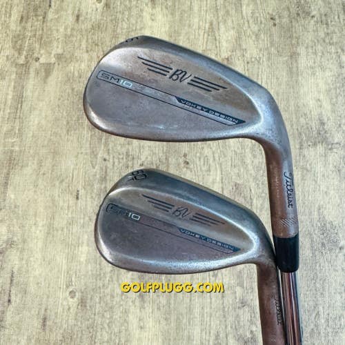 56,60 Wedge Set- Titleist Vokey SM10 Raw / Project X LZ (2302)