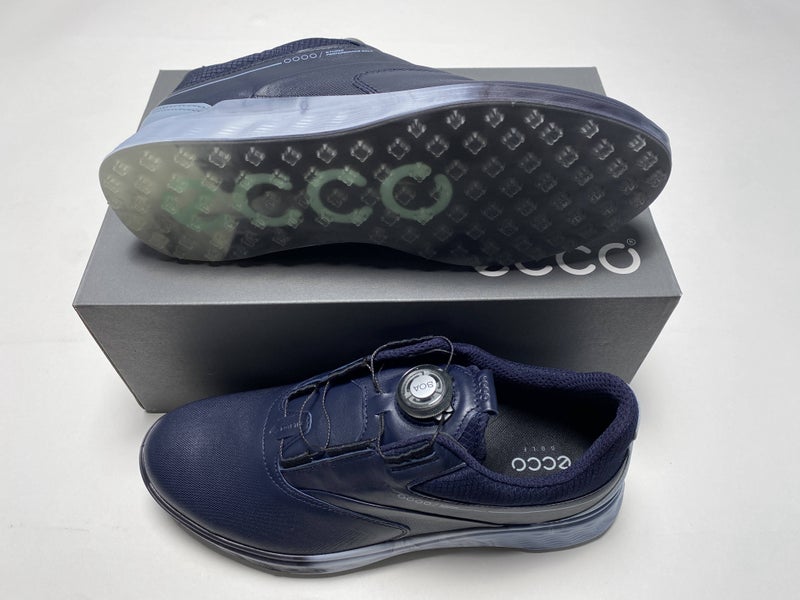 ECCO Golf S-Three Golf Shoes Night Sky Navy Blue Women's SZ 9 (102973 01303)