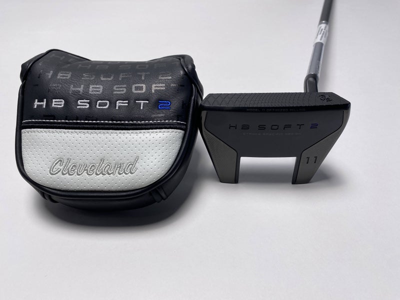 Cleveland HB Soft 2 Black 11S UST All-In Putter 35" Mens RH HC NEW