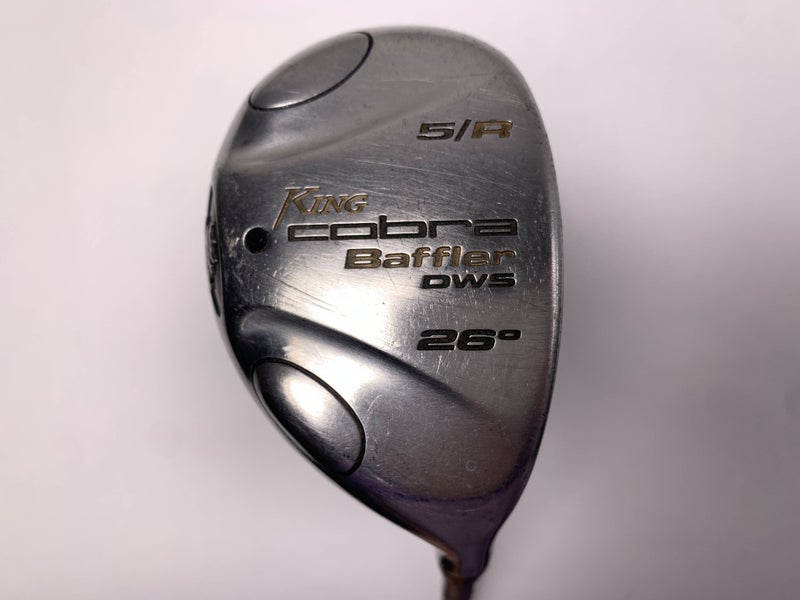 Cobra Baffler DWS 5 Hybrid 26* Aldila NV HL 65g Stiff Graphite Mens RH