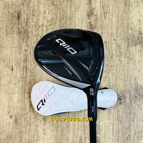 5 Wood- Taylormade Qi10 w/ Headcover / Ventus, Regular Flex (2276)