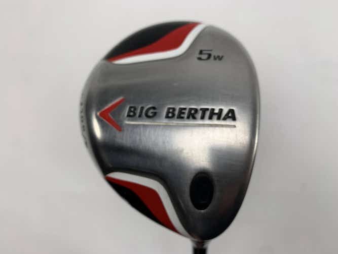 Callaway Big Bertha 2007 5 Fairway Wood 18* Fujikura E Fit-On 370 Stiff RH
