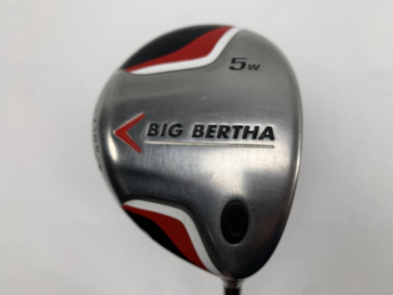 Callaway Big Bertha 2007 5 Fairway Wood 18* Fujikura E Fit-On 370 Stiff RH