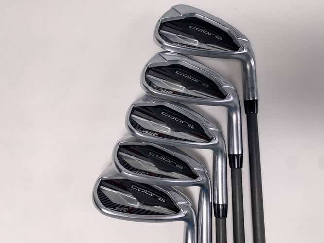 Cobra Air X Iron Set 8-PW+GW+SW UltraLite Senior Graphite Mens RH Midsize Grips