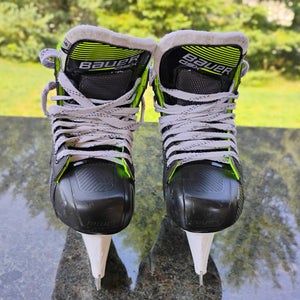 Bauer GSX Hockey Goalie Skates 9 (Used)