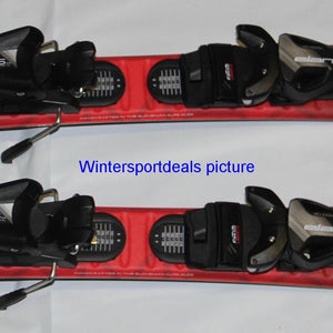 Elan Kids skis 80cm ELAN maxx red with EL4.5 GW System Size Adjustable bindings on Track on skis